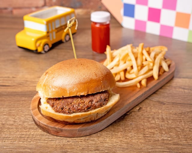 Kids Plain Burger.