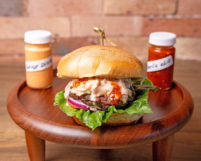 Moroccan Burger.